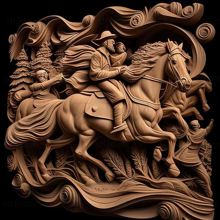 3D model Six Ages Ride Like the Wind game (STL)